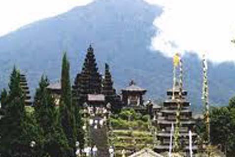 Riwayat Jalur Letusan Gunung Agung Dicermati